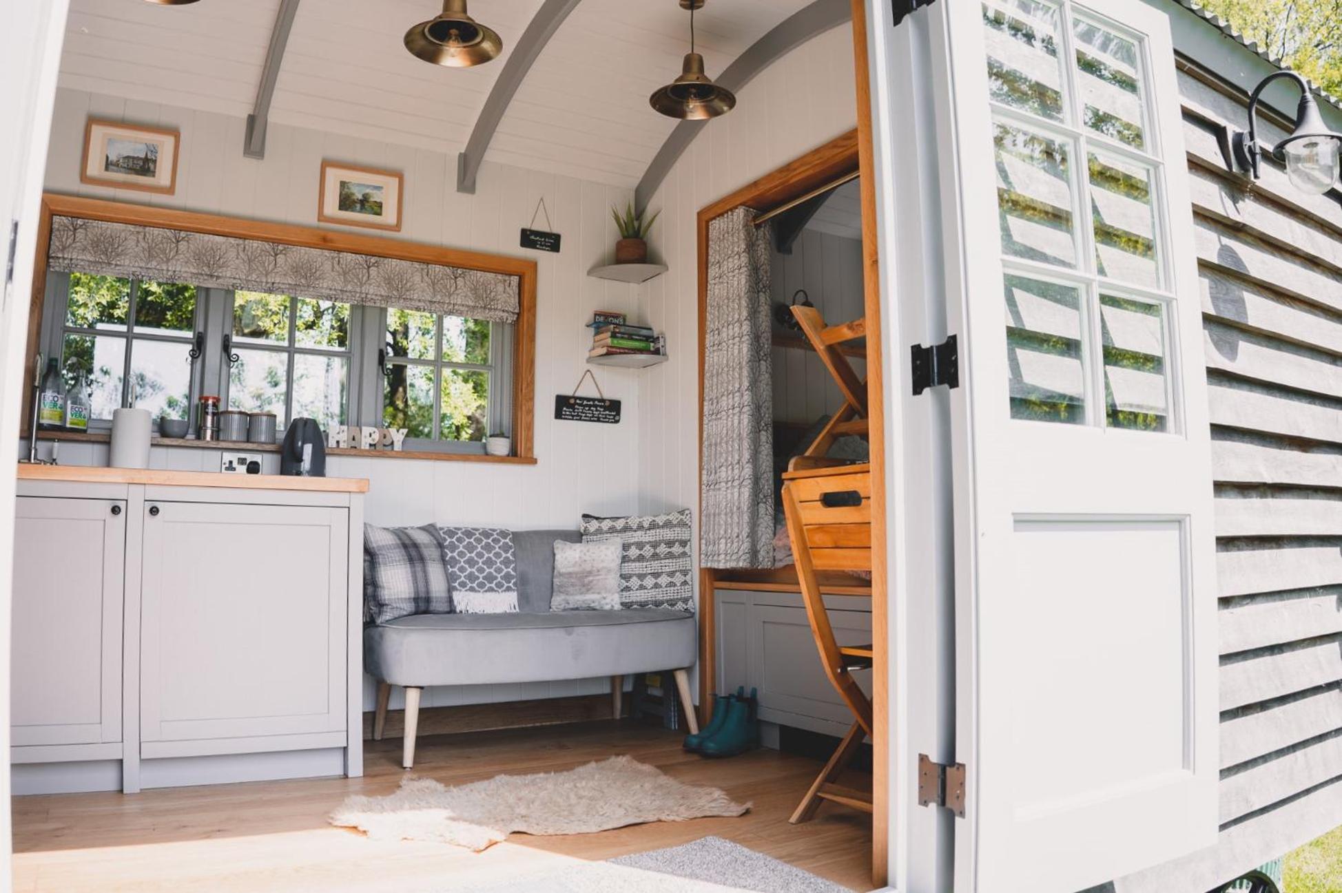 Somerset Shepherds Huts Winsham Exteriör bild